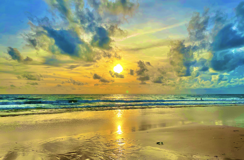 ヒルトンプーケットホテルから徒歩10秒”カロンビーチ”の美しい夕日を見に行こう